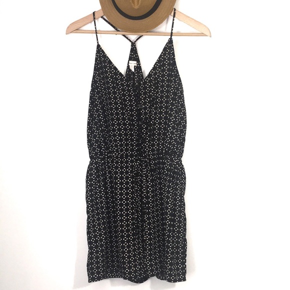 SILENCE + NOISE | Geometric Print Romper - Picture 1 of 7